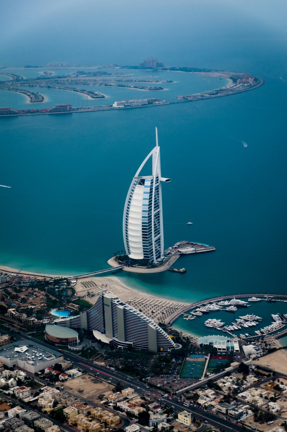 Dubai cityscape with modern towers