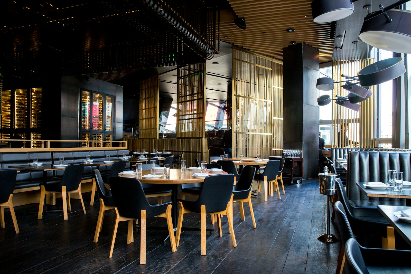 Restaurant dining room representing a Dubai food-outlet setup